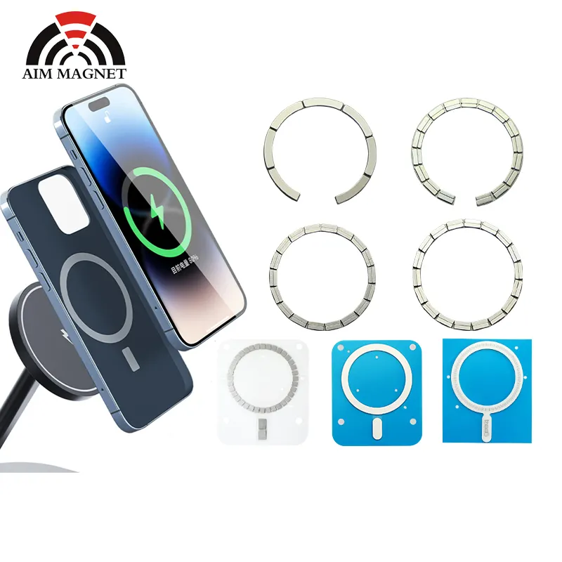 가격 마그네틱 무선 충전 휴대 전화 케이스 스테이션 마그네틱 네오디뮴 자석