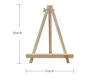 <span class=keywords><strong>Mini</strong></span> pizarra de pie con marco de madera-Pizarra de mesa de escritorio para decoración de oficina, hogar y Aula - Product Image 6