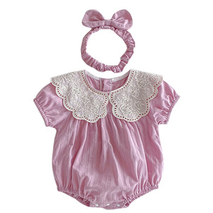 Robe d'été décontractée à manches courtes pour bébés filles <span class=keywords><strong>Sac</strong></span> à col à fleurs violettes avec design de <span class=keywords><strong>soeur</strong></span> Nouvelle collection - Product Image 5