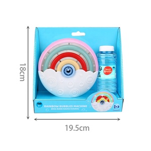 Jolly Bubbles-Máquina portátil para hacer burbujas con solución de 100ML que crea más de 2000 burbujas coloridas para la diversión de la fiesta de los niños - Product Image 6