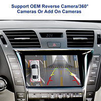 Exploter GPS sans fil Android Auto CarPlay MirrorLink/AirPlay pour Toyota Lexus LX570 LS460 ES GS 2006-2008 LVDS CE