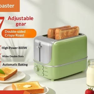 Tostadora Eléctrica Vertical Delgada de 2 Rebanadas, Automática y Elegante, de Acero Inoxidable, para Desayunos en Casa - Product Image 2