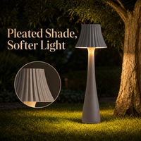 Lampe de sol LED élégante pour jardin, éclairage extérieur étanche filaire pour pelouse, idéale pour la décoration de cafés, terrasses, parcs et zones scéniques – Vente directe usine