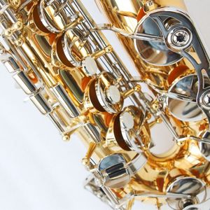 <span class=keywords><strong>Saxophone</strong></span> alto de qualité supérieure pour étudiants, corps laqué or avec clés nickelées, <span class=keywords><strong>saxophone</strong></span> alto avec étui - Product Image 3