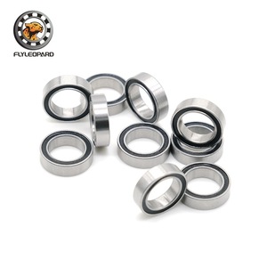 Roulement à billes à gorge profonde Flyleopard 10x15x4mm ABEC-7 en acier inoxydable 2RS métrique - Product Image 1