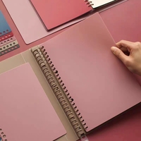 Carnet à spirale par sublimation personnalisé couverture en PVC logo ligne de déchirure facile doublure étanche de feuilles mobiles journaux en acrylique