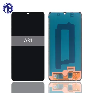 Best Price for samsung A31 Display Screen Black with frame Western Focus OEM Time Packing Color
