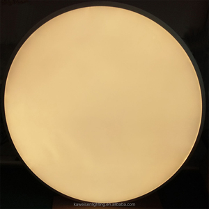 Tối Giản Đường Kính 40 "Treo Thay Đổi Độ Sáng Vòng <span class=keywords><strong>LED</strong></span> Phẳng Bảng Điều Chỉnh Đèn 20Mm Độ Dày Mỏng Vòng Bảng Điều Chỉnh <span class=keywords><strong>LED</strong></span> Mặt Dây Chuyền Đèn Trong Nhà - Product Image 4