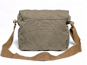 Sac messager vintage Virginland, loisirs et sport, toile de coton 16 oz, sac à bandoulière pour adolescents avec étui pour téléphone, fermeture éclair, toutes saisons - Product Image 6