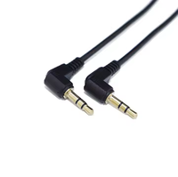 Câble d'extension audio Jack 3.5mm Connecteur AUX TRS à deux canaux Veste en PVC Câble auxiliaire de voiture stéréo mâle à mâle