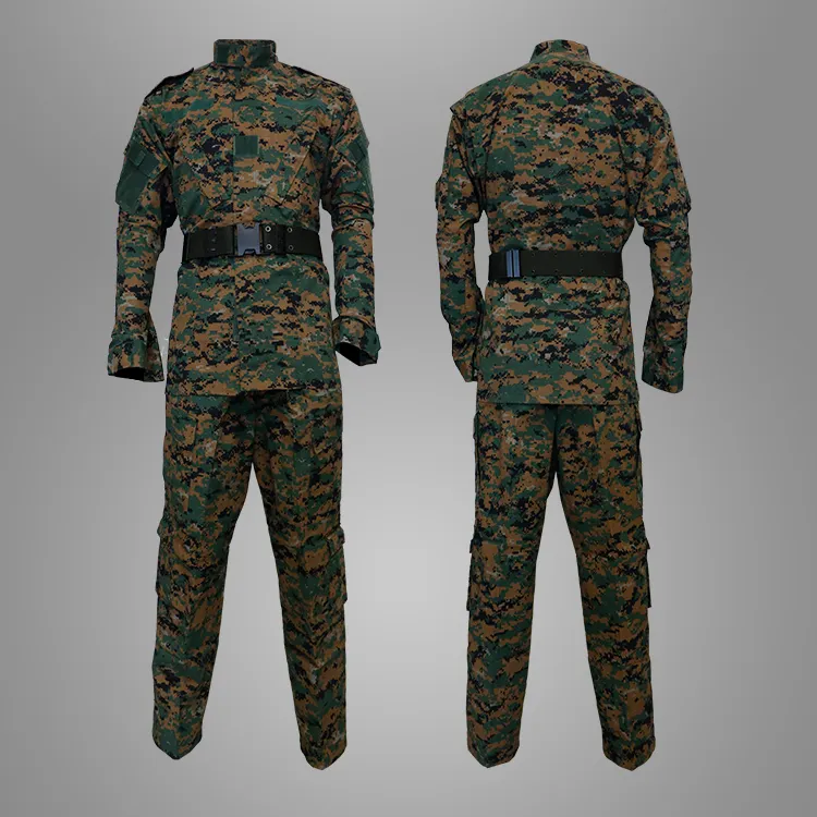 Uniforme de Servicio Forestal de tela con patrón de camuflaje