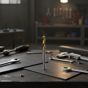 Foret hélicoïdal HSS-Co 1,4 mm, revêtement TiN, auto-centrant pour le perçage du métal - Product Image 3