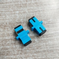 Adaptador de fibra óptica SC Soldadura LC SC Adaptador simple hembra sin adaptador de fibra óptica de brida