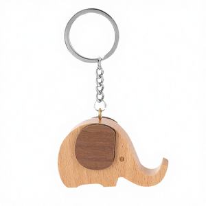 Llaveros abridor de botellas de cerveza de madera ecológicos (paquete de 50) - Abrebotellas de madera en blanco para grabado láser - Product Image 4