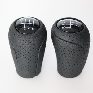 Car Gear <b>Knob</b> Leather Black 6-Speed Manual <b>Shift</b> <b>Knob</b> For Mazda Ergonomic Design - Product Image 3