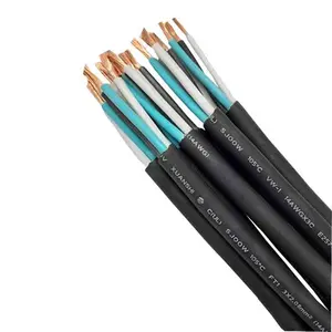 Rubber sheathed cable Rubber cable SJ SJO SJOW SJOOW 600V 10 12 14 16 18AWG overall dia 7.5-19.5m2 2-3-45 conductors