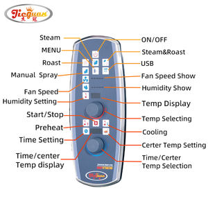 완전 자동에 가장 적합한 20 개의 트레이가 있는 전기 레스토랑 및 호텔 용품 콤비 찜기 오븐 - Product Image 2
