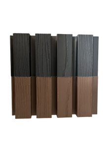 Panneau mural extérieur moderne en WPC, imperméable, protection UV, revêtement extérieur cannelé, panneau décoratif rayé, <span class=keywords><strong>mur</strong></span> <span class=keywords><strong>de</strong></span> jardin, construction - Product Image 3