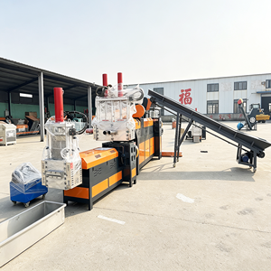 PET Flake TPU Biodegradable TPE EPS XPS Plastic Flakes Regrind Scrap Pipe Barrel Pallet Granulator Factory - Product Image 5