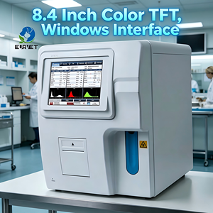 EURVET Equipo Veterinario, Analizador <span class=keywords><strong>de</strong></span> <span class=keywords><strong>Sangre</strong></span> Automático, Diferenciación <span class=keywords><strong>de</strong></span> 3 Partes, Bajo Consumo <span class=keywords><strong>de</strong></span> Muestra (9.8ul), Uso Veterinario - Product Image 1