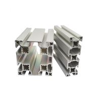 Système d'assemblage en aluminium série 6000, profilés à fente en T 8080, extrudés, pliables, pour assemblage industriel en aluminium