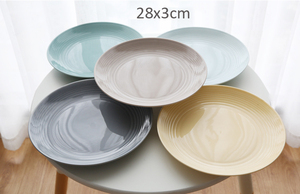 Ensemble de vaisselle en céramique de couleur unie royale britannique <span class=keywords><strong>assiette</strong></span> à steak tasse en céramique <span class=keywords><strong>assiette</strong></span> <span class=keywords><strong>gris</strong></span> <span class=keywords><strong>clair</strong></span> nordique - Product Image 5