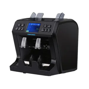 Tiền mặt SORTER giải pháp hóa đơn phân loại Máy hai túi hóa đơn truy cập 2 giá trị Ciss truy cập và SORTER cho đa tiền tệ