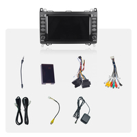 Reproductor Multimedia para Auto Android, Radio Carplay, Android Auto, Estéreo, Video, GPS para Mercedes Benz B200 W169 W245 W906, 1 Año de Garantía