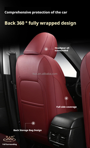 Nuovo Design tutto Set coprisedile <span class=keywords><strong>auto</strong></span> in pelle Cool per Mazda CX-5 2013-2025 per tutte le stagioni cuscino <span class=keywords><strong>auto</strong></span> in pelle resistente al vino rosso - Product Image 4