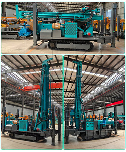 Borehole 450m Deep <b>Water</b> Well Drill Rig Fully Hydraulic UY450 Crawler-mounted Diesel Engine Gearbox <b>Pump</b> <b>Motor</b> - Product Image 5