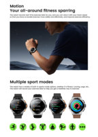 Montre connectée Ultra3 JS43, détection de la fatigue émotionnelle, montre connectée tendance, ECG, dispositifs portables de santé, AMOLED 480*480, IP67, Android, iOS