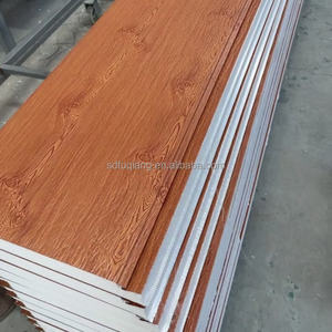 Bon <span class=keywords><strong>prix</strong></span> panneau sandwich <span class=keywords><strong>polyuréthane</strong></span> métal sculpté planches pour appartement villa isolation des murs - Product Image 6
