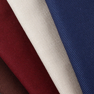 Tissu en lin-coton sergé 230g 20% lin 35% viscose 45% polyester Teint Tissu pour vêtements décontractés pour garçons et filles - Product Image 2