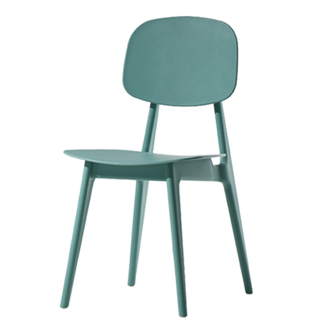 Commercial high Quality cheap dining room furniture plastic chair stacking living room Leisure plastic dining chair