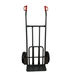 하이 듀티 스테인리스 스틸 푸시 카트 트롤리 탁월한 가치 핸드 카트 및 트롤리를 위한 좋은 가격 - Product Image 2