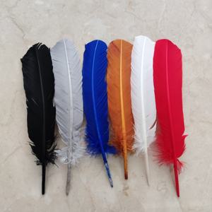 ผ้าโพกศีรษะสำหรับงานคาร์นิวัลขนนกไก่<span class=keywords><strong>งวง</strong></span>มีลายย้อมหลากสี - Product Image 1