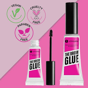 MAQUILLAGE <span class=keywords><strong>PROFESSIONNEL</strong></span> <span class=keywords><strong>Mascara</strong></span> à sourcils teinté Brunette Sourcils sans colle au henné colorant à sourcils gel teinté colorant à sourcils liquide hybride - Product Image 4