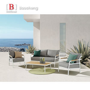 Ensemble <span class=keywords><strong>de</strong></span> canapés <span class=keywords><strong>de</strong></span> patio en <span class=keywords><strong>aluminium</strong></span> haut <span class=keywords><strong>de</strong></span> gamme Nemo Mobilier <span class=keywords><strong>de</strong></span> loisirs <span class=keywords><strong>de</strong></span> <span class=keywords><strong>jardin</strong></span> <span class=keywords><strong>de</strong></span> luxe contemporain pour hôtels - Product Image 1