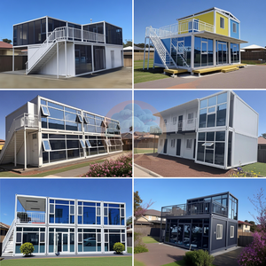 ห้องชิมโครงสร้างไม้เพิ่มความยาวได้โครงสร้างไม้20FT 40ft ไร่องุ่นสำหรับคลังสินค้ากลางแจ้งวิลล่าร้านค้าสำหรับห้องนอน - Product Image 5