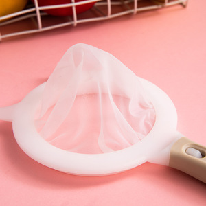 Detachable Handle Soy Milk Filter Screen Household <b>Juicer</b> Strainer <b>Small</b> Residue Sieve Spoon - Product Image 3