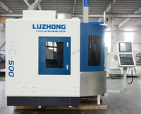 Centro de Mecanizado CNC Vertical de 5 Ejes AMC500, Cono de Husillo HSK-A63, Control GSK, Husillo Único, Alta Resistencia, Precio Competitivo