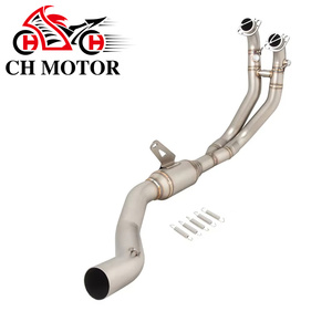 Silencieux pour moto Aprilia RS660 RS 660 Tuono 660 2021-2024, système complet Espace, tuyau de liaison avant, échappement, DB Killer - Product Image 1