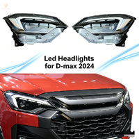 Kit de conversion pour pick-up, systèmes d'éclairage, phares de voiture, phares LED OEM, design de signalisation dynamique, phare LED pour D-max 2024