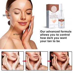 EELHOE 100% Natural orgánico vegano <span class=keywords><strong>autobronceador</strong></span> tomar el sol bronce trigo piel cuidado del cuerpo aumento melanina bronceado aerosol nasal - Product Image 3