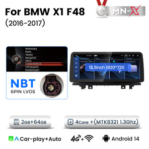 Navifly MNX 12.3 pollici Wireless Android controllo autoradio DSP DVR per BMW X1 F48 2016-2017 con <span class=keywords><strong>Auto</strong></span> gioco Android <span class=keywords><strong>Auto</strong></span> - Product Image 4