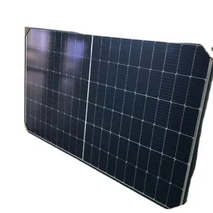 Pencahayaan daya matahari grosir sangat sesuai stok Panel surya monokristalin 550w 490w dengan Harga terbaik untuk ekspor