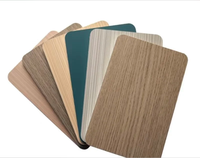 Panel de Pared de Chapa de Madera PET Anti-Impacto, Revestimiento de Pared Premium para Interiores Comerciales y Residenciales de Alto Tráfico