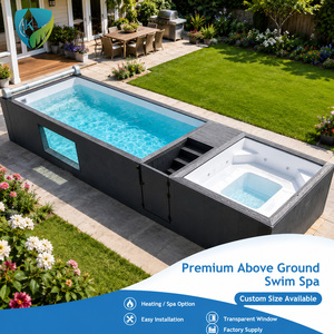 Piscina Prefabricada de Fibra de Vidrio para Jardín, Casa de Huéspedes u Hotel, con Equipamiento Completo - Product Image 1