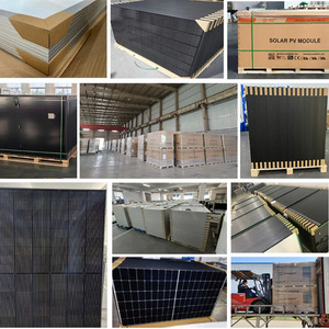 แผงเซลล์แสงอาทิตย์400วัตต์สีดำล้วน400 W <span class=keywords><strong>380W</strong></span> 405W 410W 415W 420W 425W 430W 440W 445W 450W ครึ่งเซลล์ PV - Product Image 6