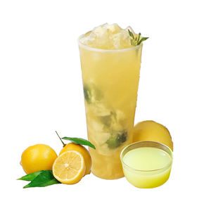 Sirop de jus de fruit concentré d'orange en gros, bouteille colorée, pour applications de fabrication de thé et de desserts, prix usine réduit - Product Image 1